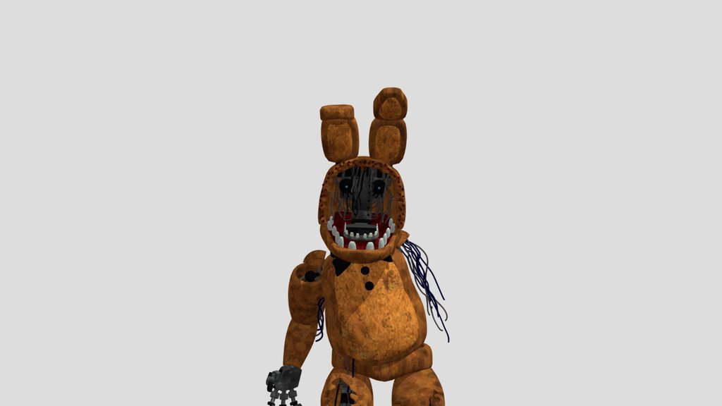 Withered Bonnie swap places with Freddy