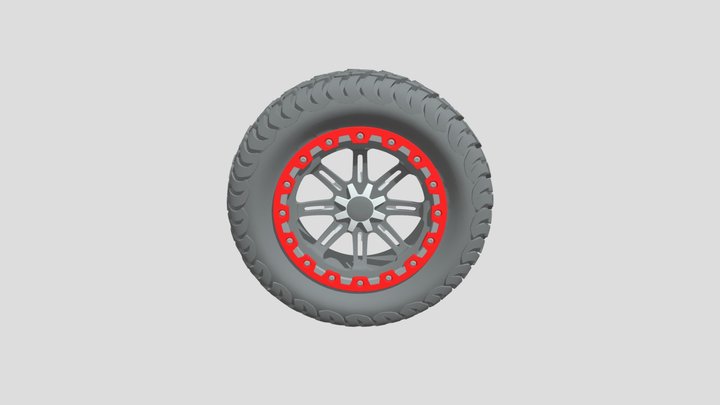 Mudtrrain R16 3D Model