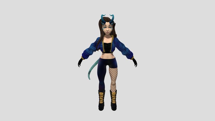 Character_Final_GameRes 3D Model