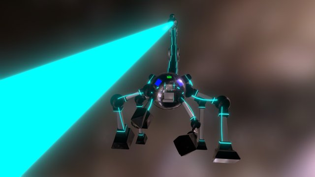 Maya Robot 3D Model