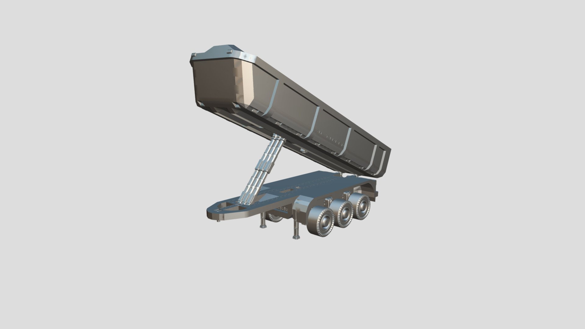 Small Tipper Trailer - Download Free 3D model by Dead_Pixels [5dd5873 ...