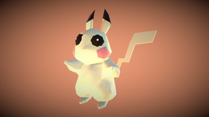 Pikachu 3D Model