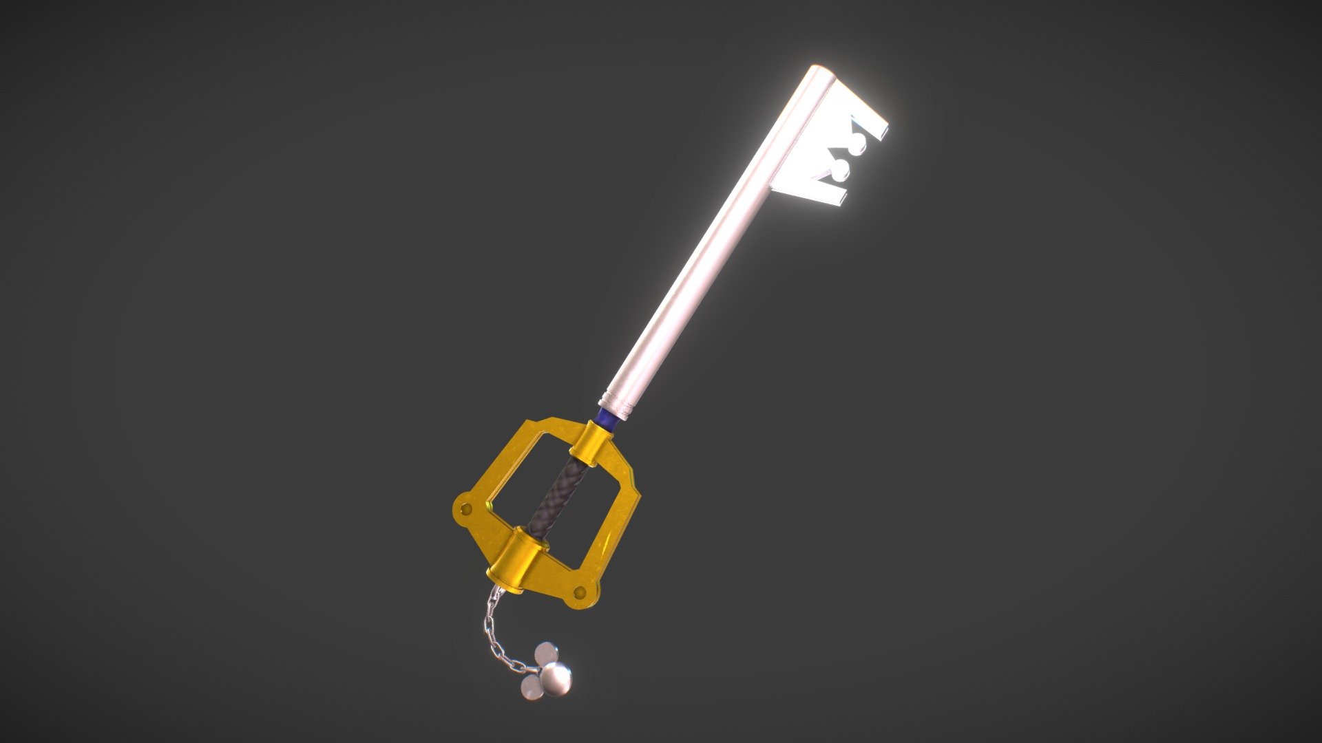 Kingdom Hearts Kingdom Key - 3D Model By Abangs730 [5dd64a7] - Sketchfab