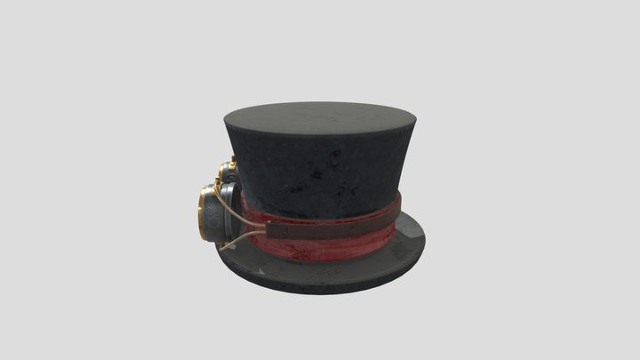 Steampunk Hat 3D Model