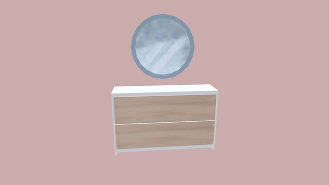 Dressing Table 3D Model