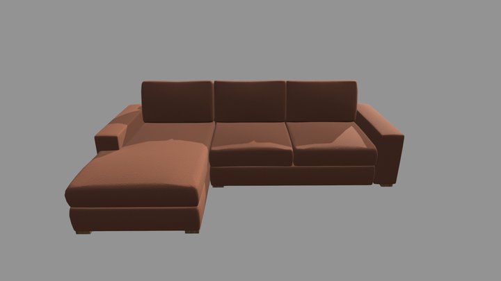 Sofa-1 3D Model