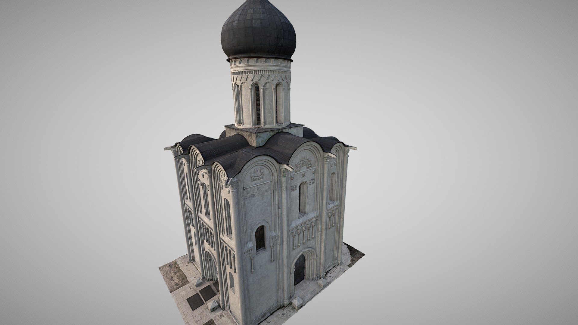 3D модель Церкви Покрова на Нерли