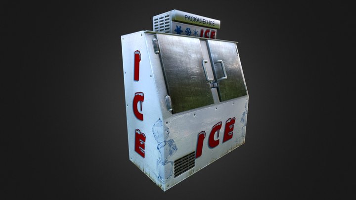 Ice Freezer 3D Model