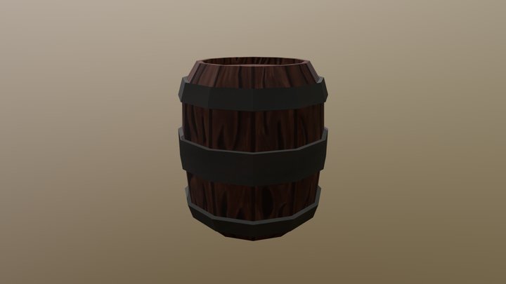 Barrel 2 3D Model