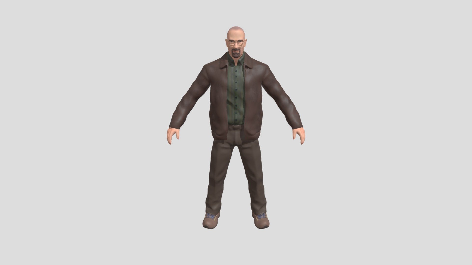 Proyecto Modelado Alto Poligonaje Bryan Cranston - 3D model by darent ...