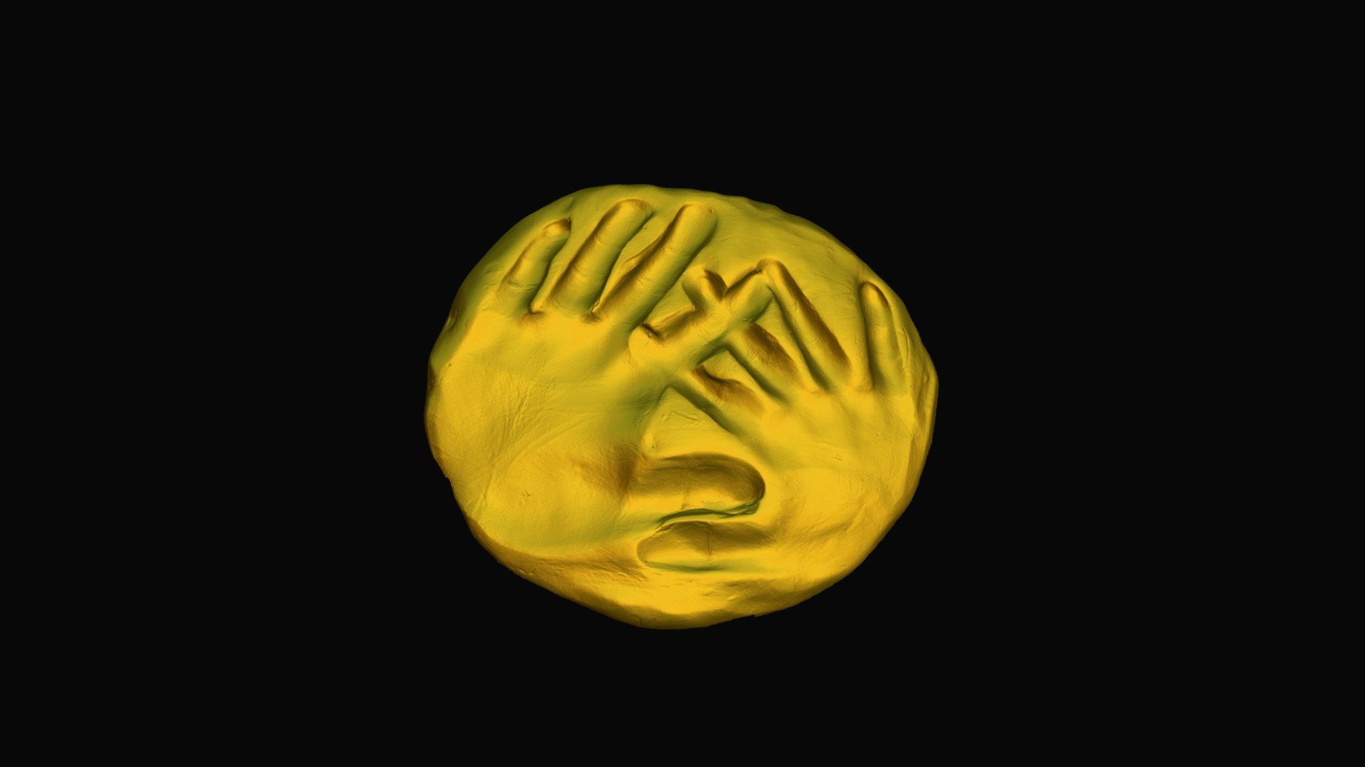 Handprint 3D model by Thunk3D 3D Scanner ( Lily Qin1) 5dde046
