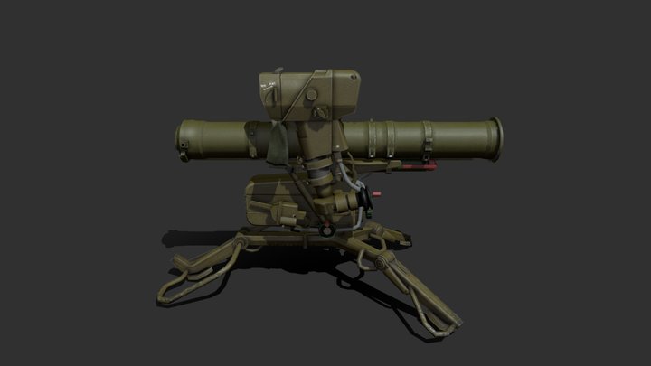 [GHPC] 9K111 Fagot 3D Model