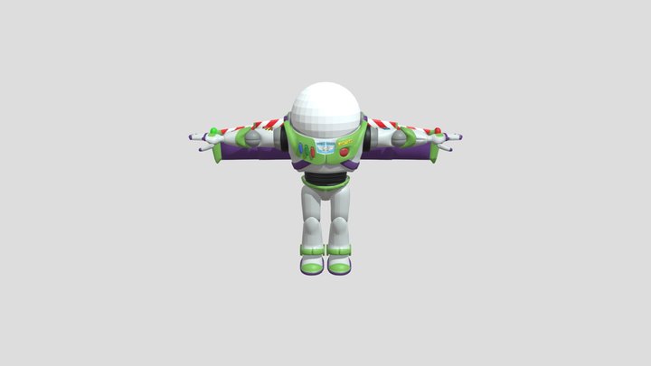 Kingdom Hearts III - Buzz Lightyear 3D Model