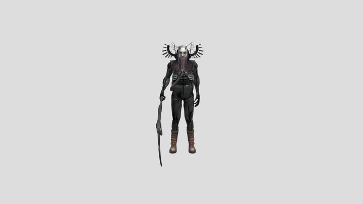 Death Scythe279 Fbx Sf 3D Model