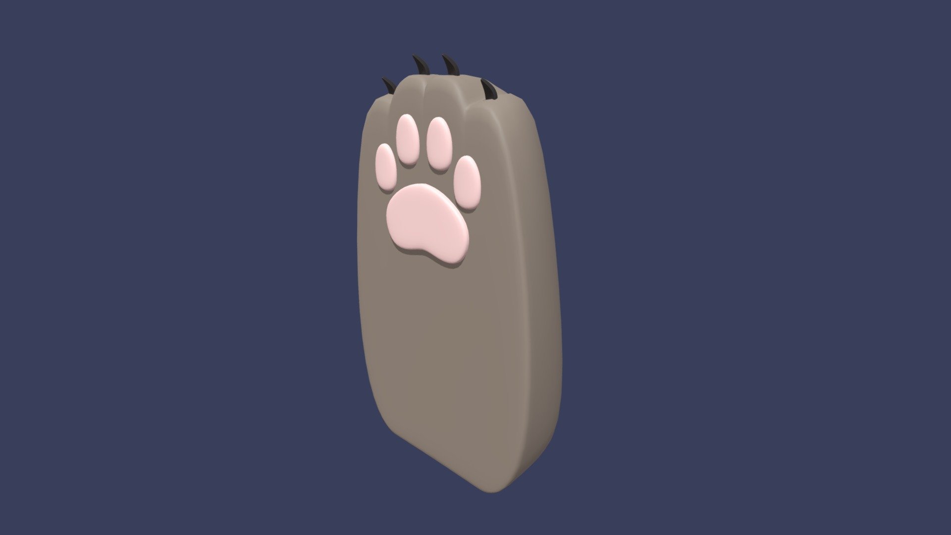 Cat Paws 3D model by currydesuu (brittneymcrowe) [5de2680] Sketchfab