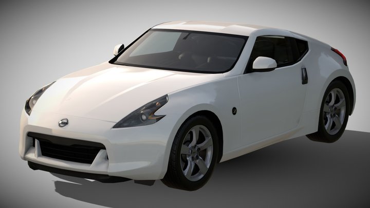 2012 Nissan 370Z (Z34) – Kostenloses 3D-Modell STL