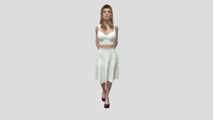 3D model Girl 3D Model