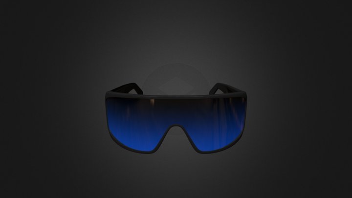 sunglasses free style 3D Model