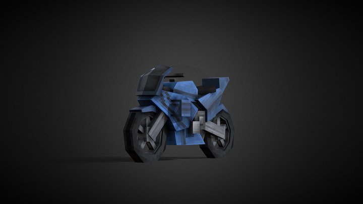 MC motorcycle 3D Model