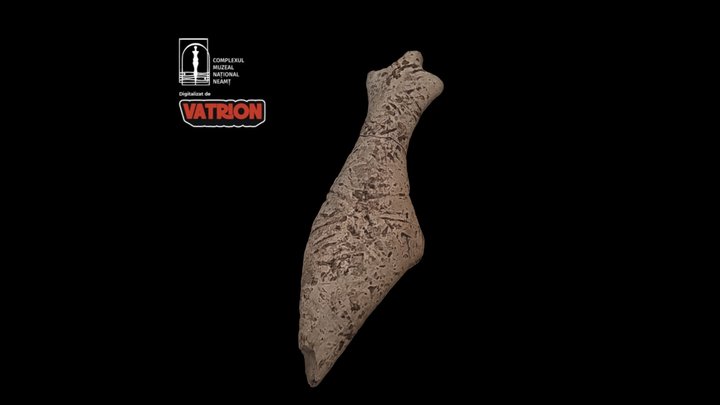 Statuetă antropomorfă/Anthropomorphic statuette 3D Model