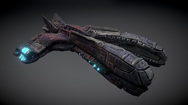 E_Ship_A 3D Model