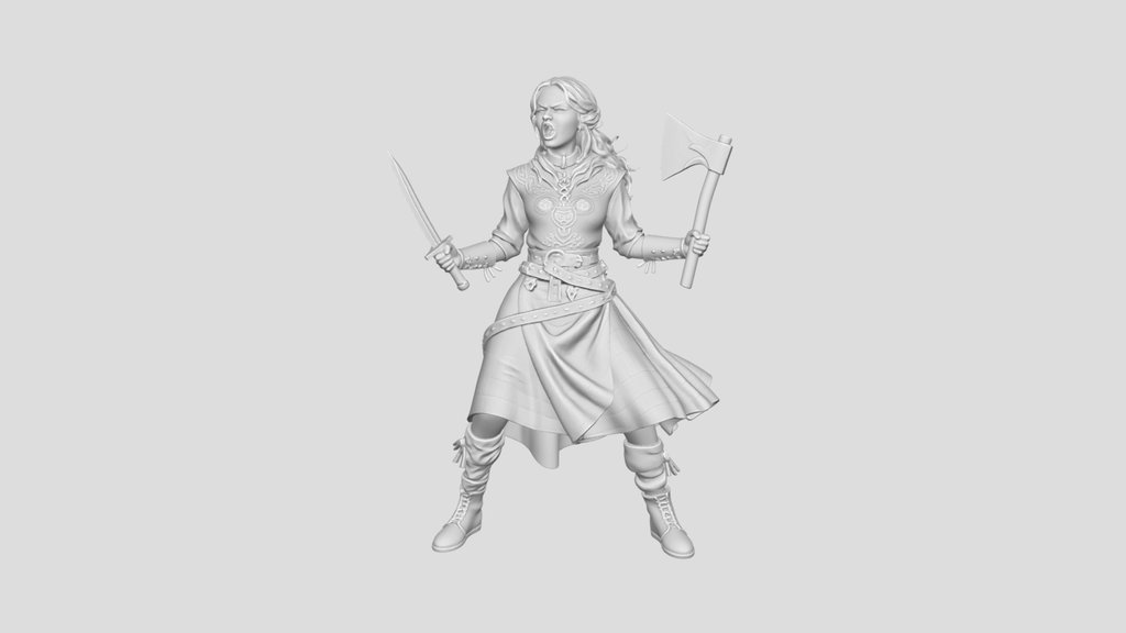 Shieldmaiden of the Saltire