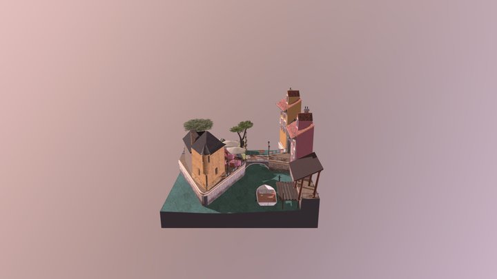 CityScene-Annecy 3D Model