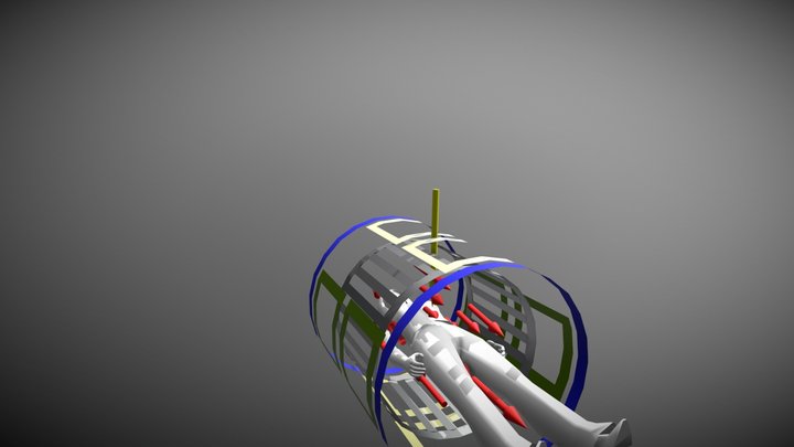 MRT Spule 1 3D Model