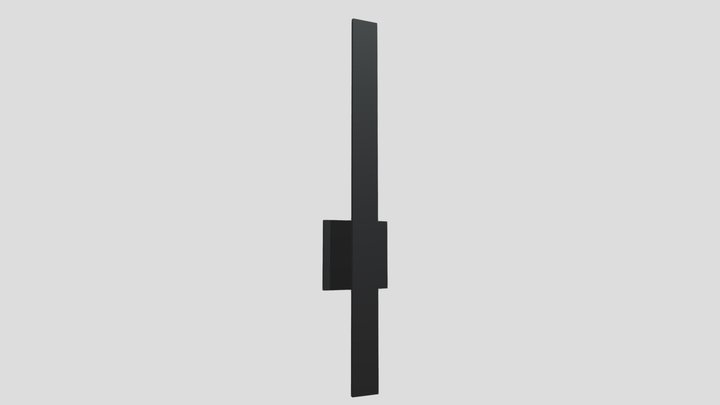 Sword Indoor/Outdoor LED Wall Sconce 3D Model
