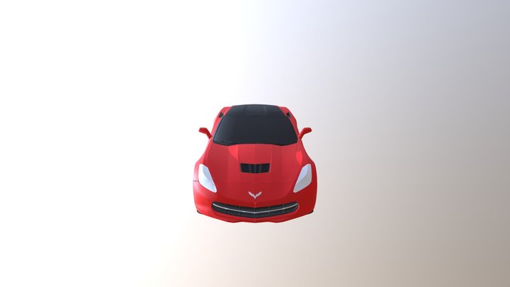 Chevrolet+corvette+stingray+c7 3D Model