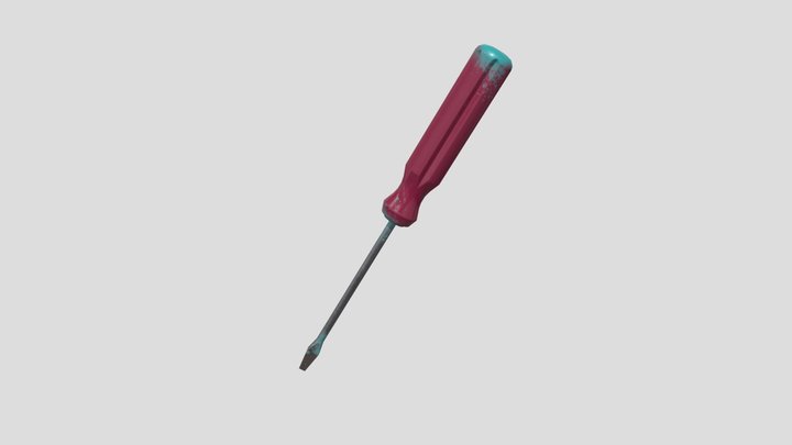 Screwdriver 3D Model