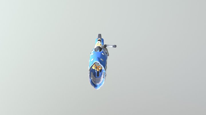 Zarya-cyberian-particle-cannon 3D Model