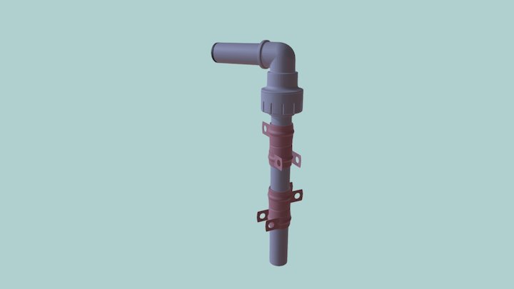 Saddle Clip Slip Ring 3D Model