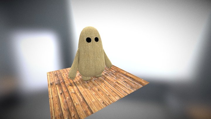 Week 2 Voodoo Doll Scene 3D Model