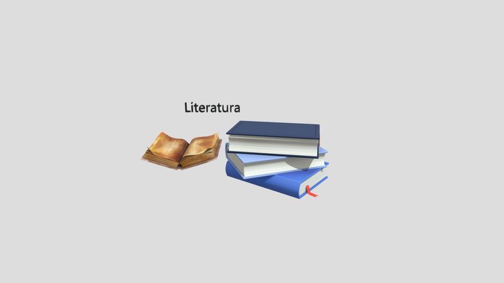 Literatura 3D Model