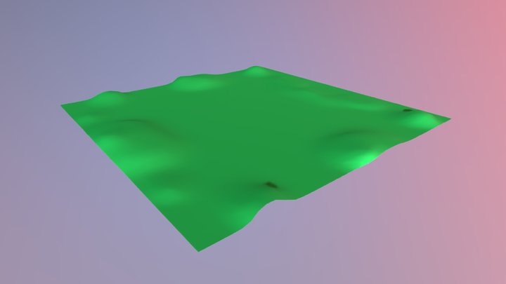 Farm Landscape 3D Model