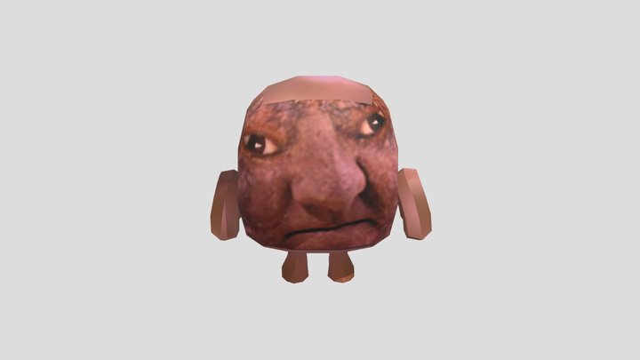 Chicken meatball 3D Model
