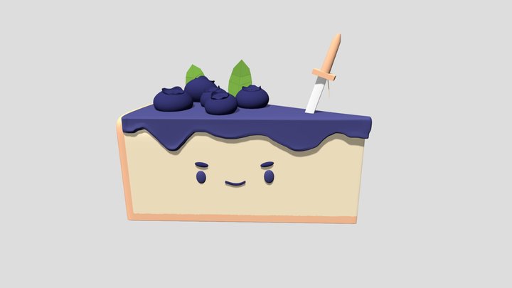 Cheesecake Vtuber 3D Model 3D Model