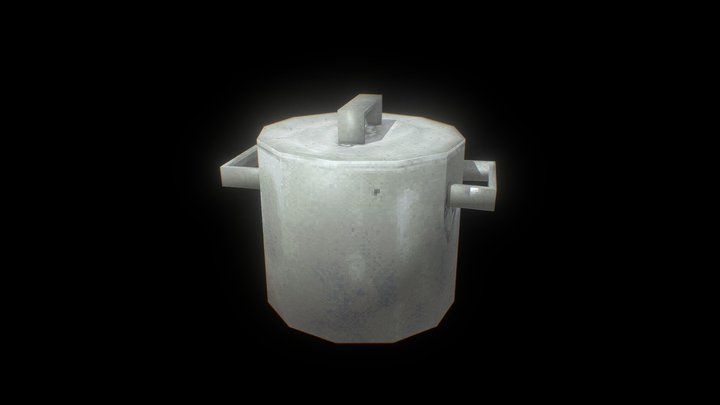 PSX Stockpot 3D Model
