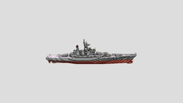 battleship 3D Model