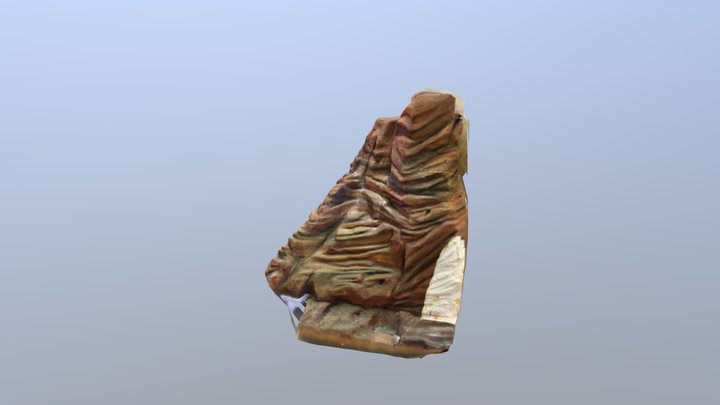 Desert rock model 3D Model