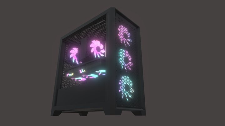 Gaming Computer 3D Model
