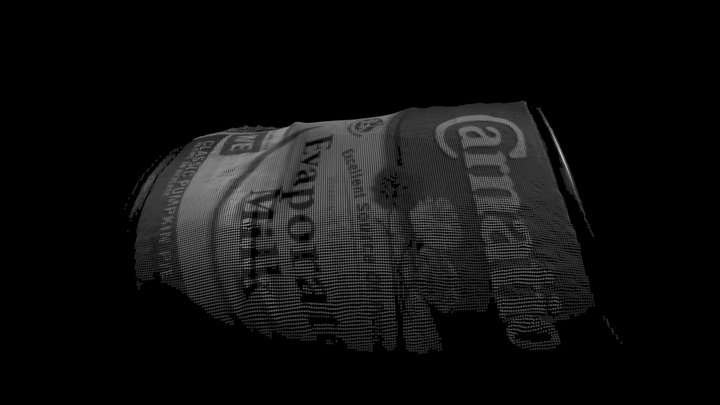 Dented Metal Can (Shape from Polarization, SfP) – Free 3D Model STL