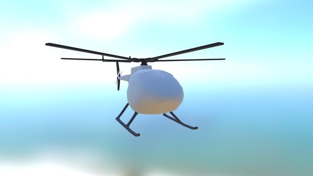 Helicóptero 3D Model