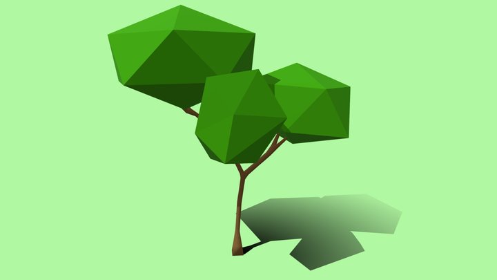 Low Poly Tree -Free 3D Model