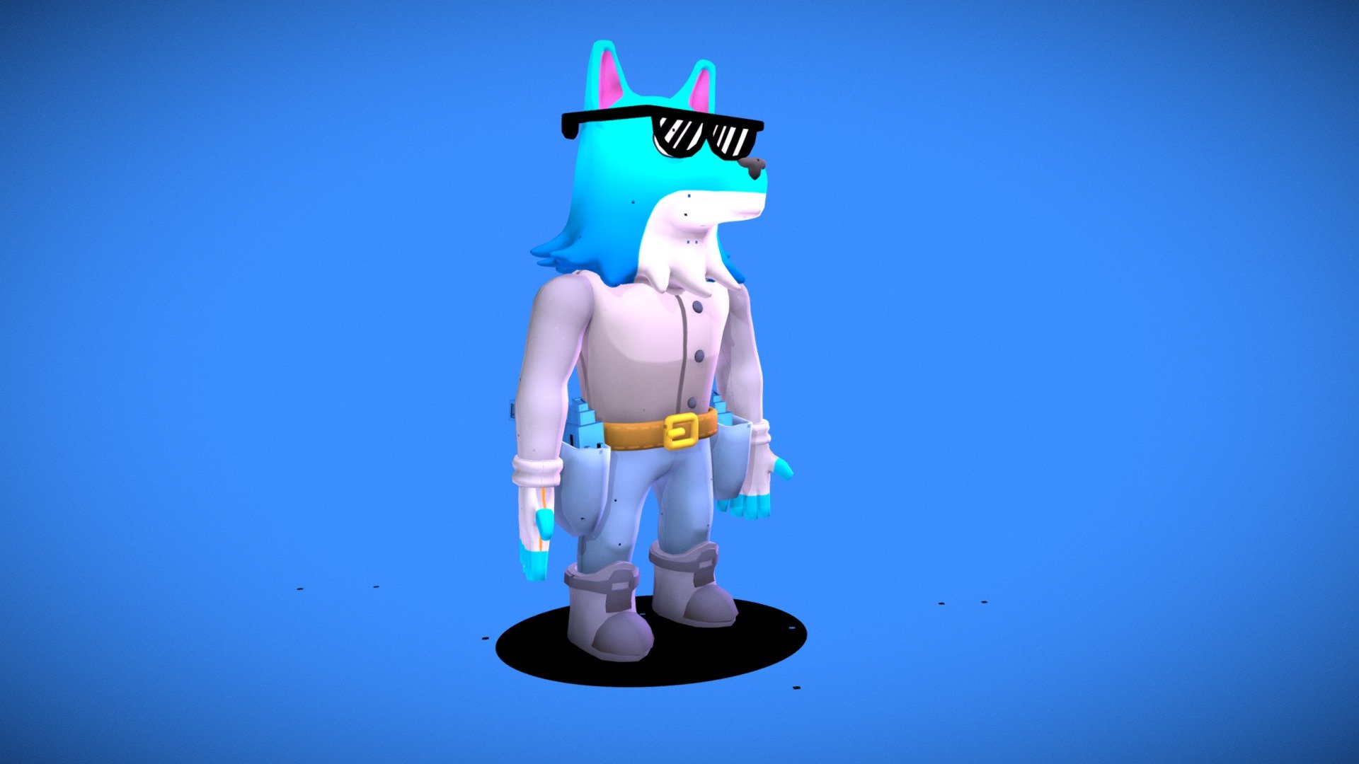 ArtStation - Roblox skin in my style