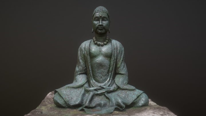 Buddha Siddhartha Gautama statue 3D Model