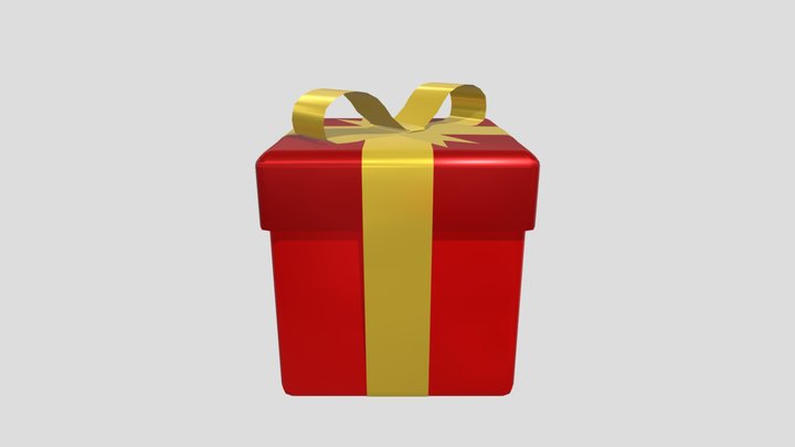 Gift-Box 3D Model 3D Model