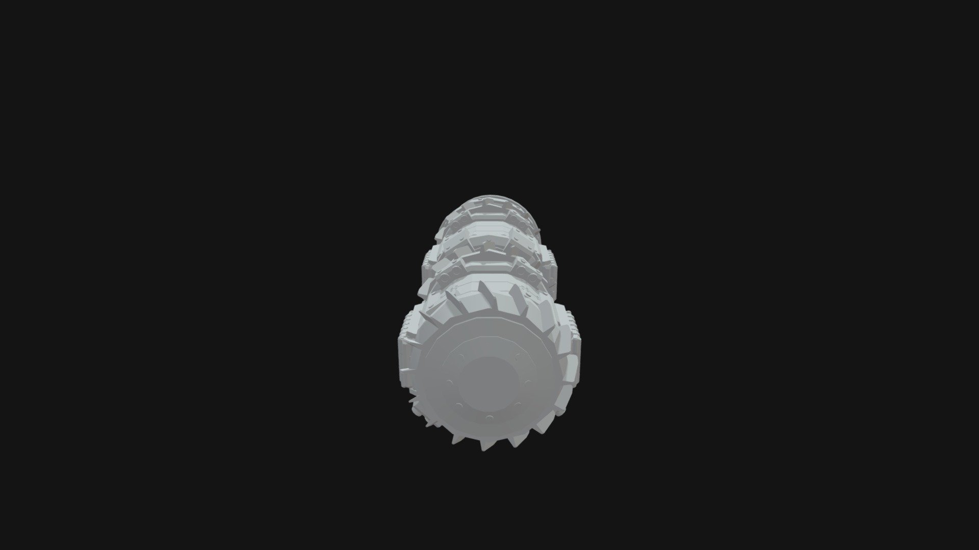 Drillship Closed White
