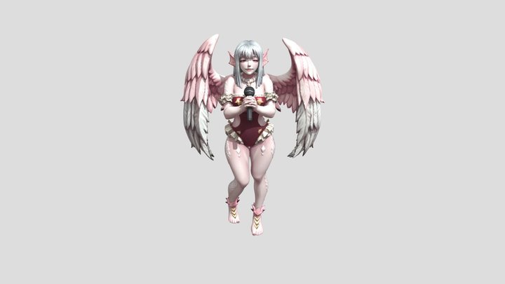 Siren of the Sea 3D Model